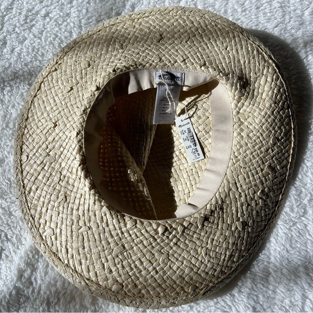 Madewell Packable Straw Hat Small/ Medium NWT - Picture 2 of 3